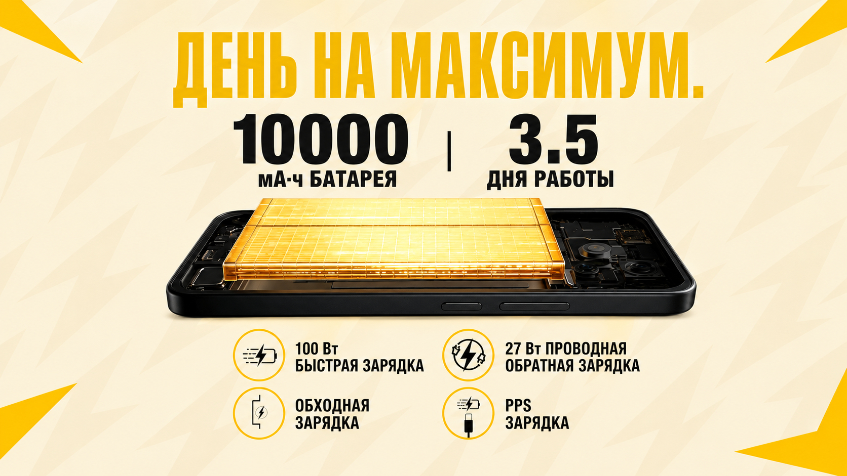 Poco X8 Power батарея