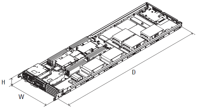 This image shows the DSS 9620 dimensions.