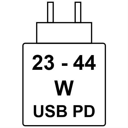 Pictogram for 45 Wh battery