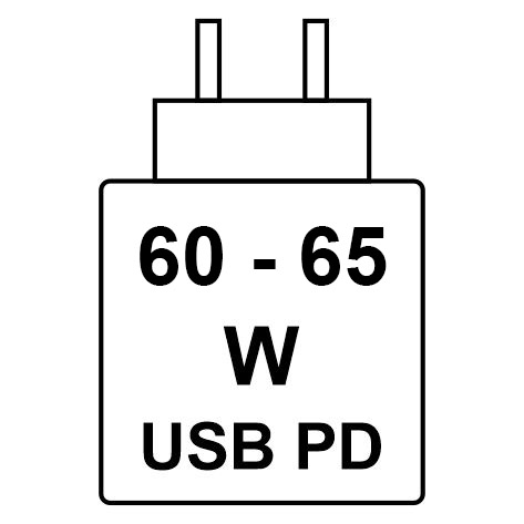 Pictogram for power charging requirements