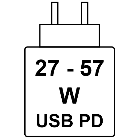 Pictogram for power charging requirements