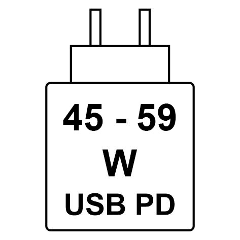 Pictogram for power charging requirements