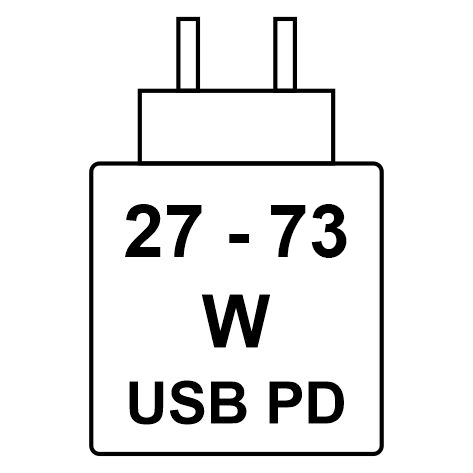 Pictogram for power charging requirements