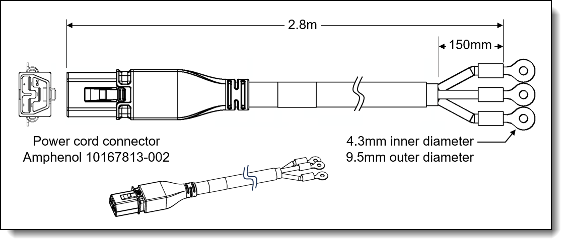 HVDC power cord
