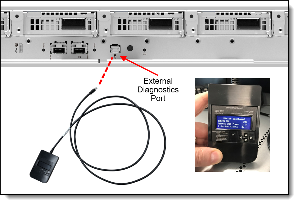 SC777 V4 External Diagnostics Handset