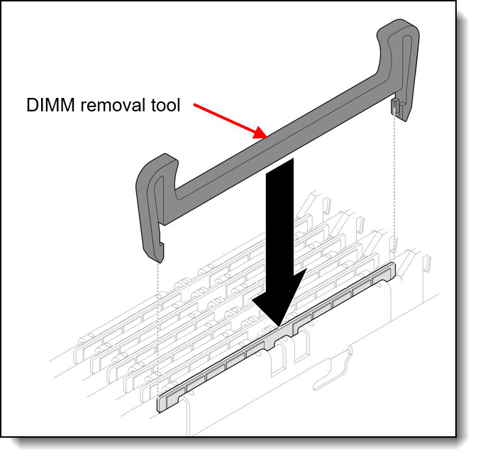 DIMM removal tool