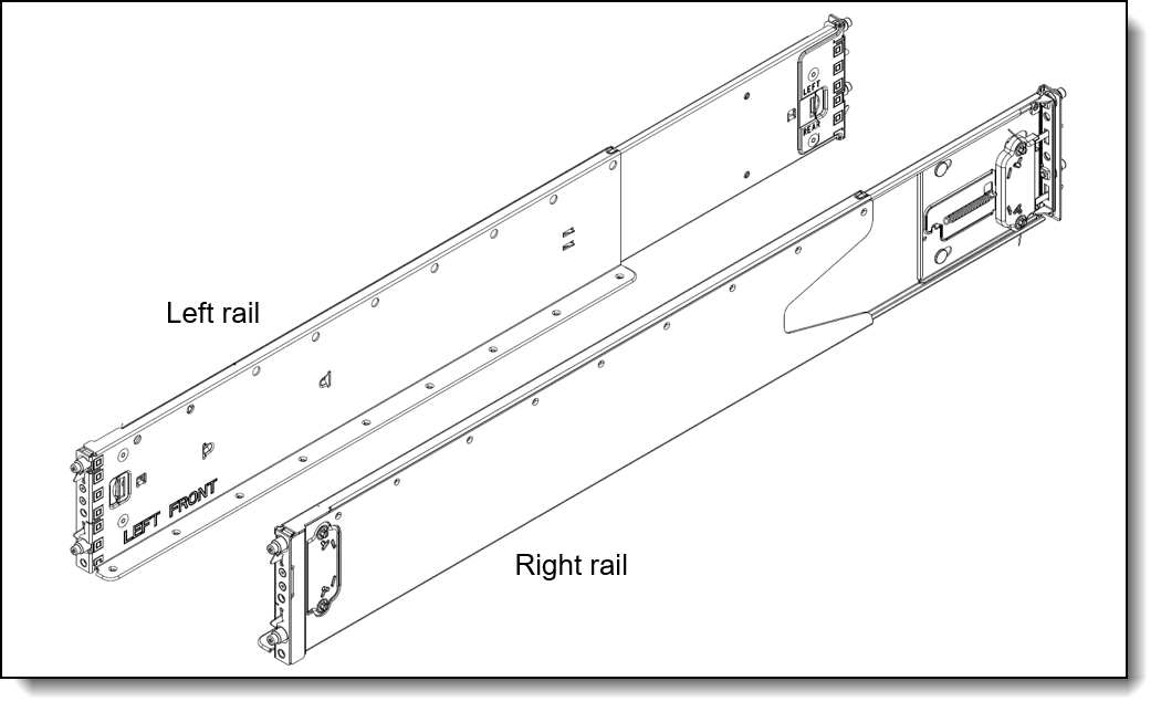 ThinkSystem Toolless Fixed Rail Kit