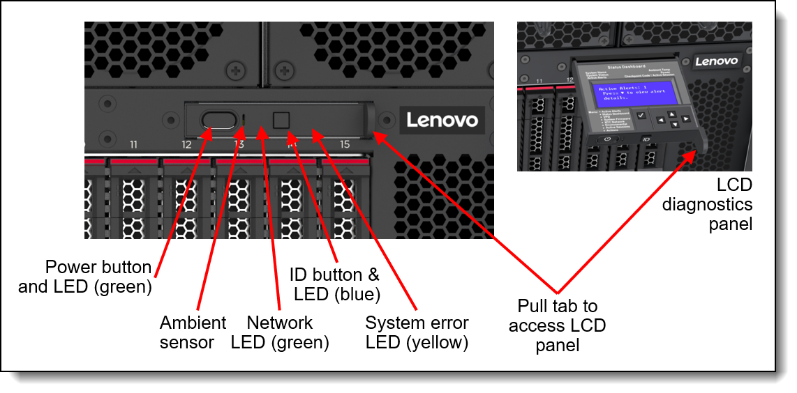 SR685a V3 front controls