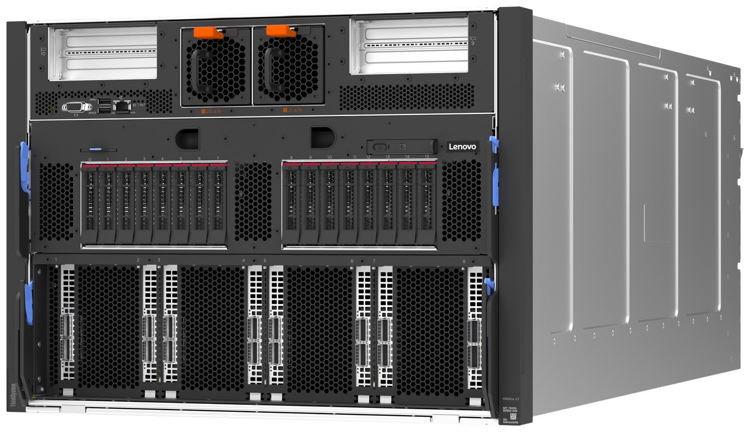 Lenovo ThinkSystem SR680a V3 with B200