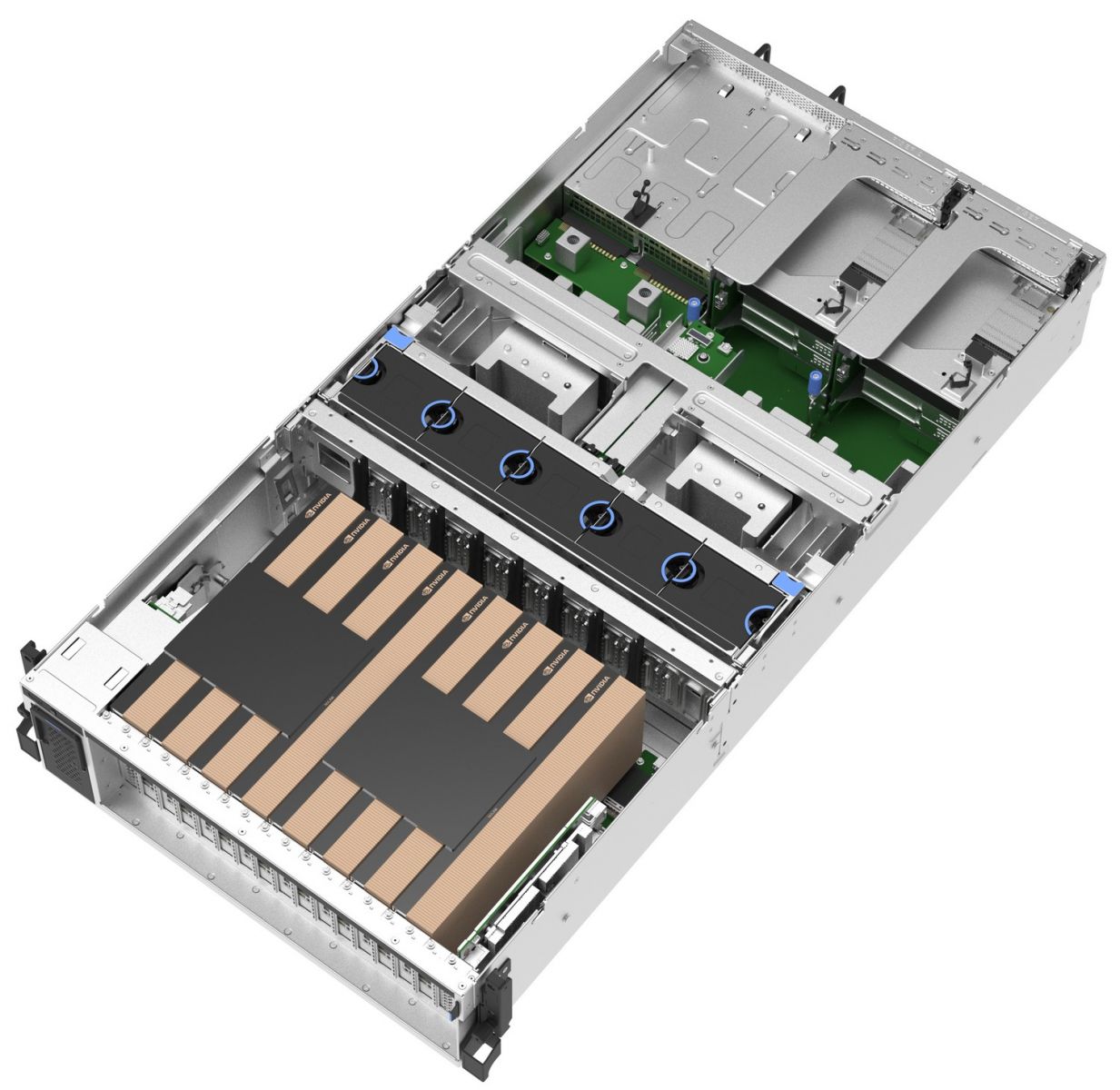 Lenovo ThinkSystem SR675 V3 in 8DW PCIe Setup