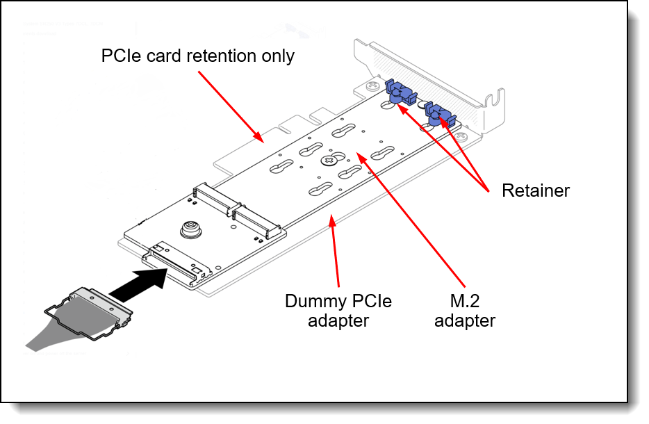 BYFF M.2 adapter without M.2 drives