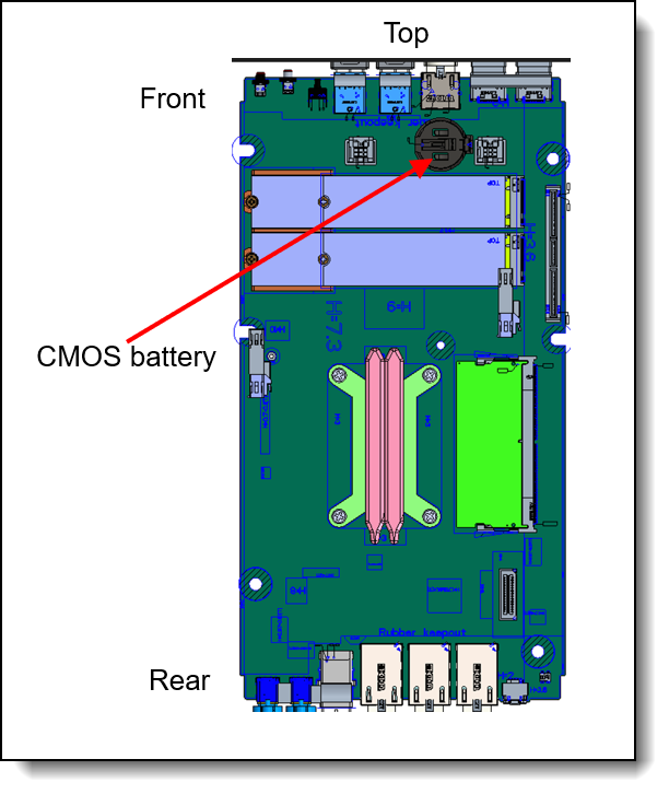 Security features of the SE100