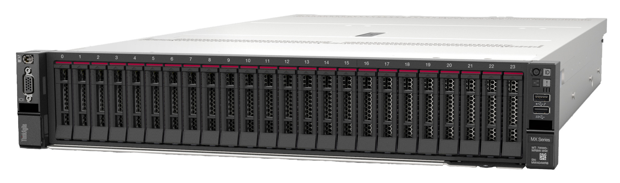 Lenovo ThinkAgile MX650 V3 Premier Solution, Integrated Systems and Certified Nodes with 2.5-inch drive bays