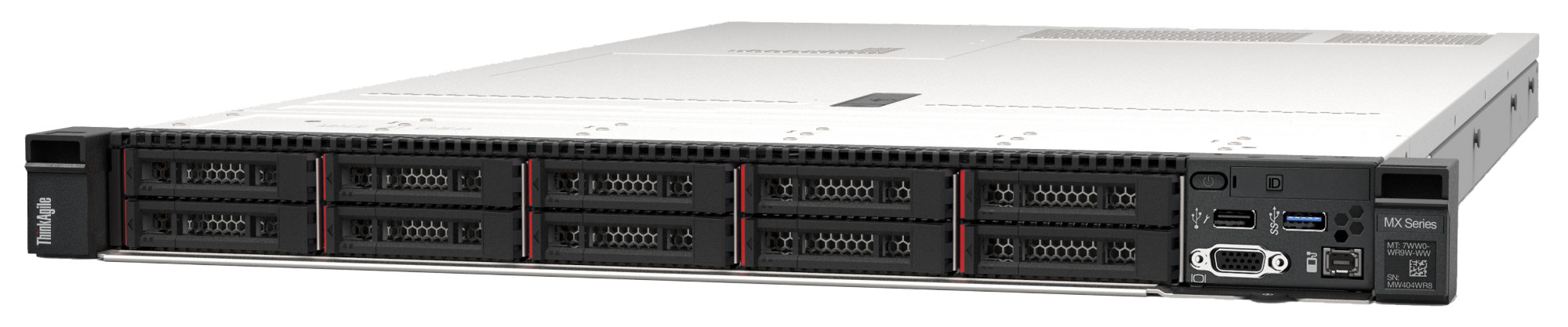 Lenovo ThinkAgile MX630 V3 1U Integrated System and Certified Node with 2.5-inch drive bays