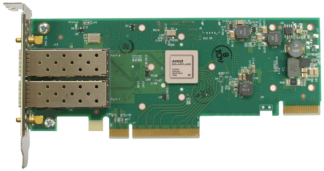 ThinkSystem AMD X4522-PLUS 10/25GbE SFP28 2-port PCIe Low-Latency Ethernet Adapter