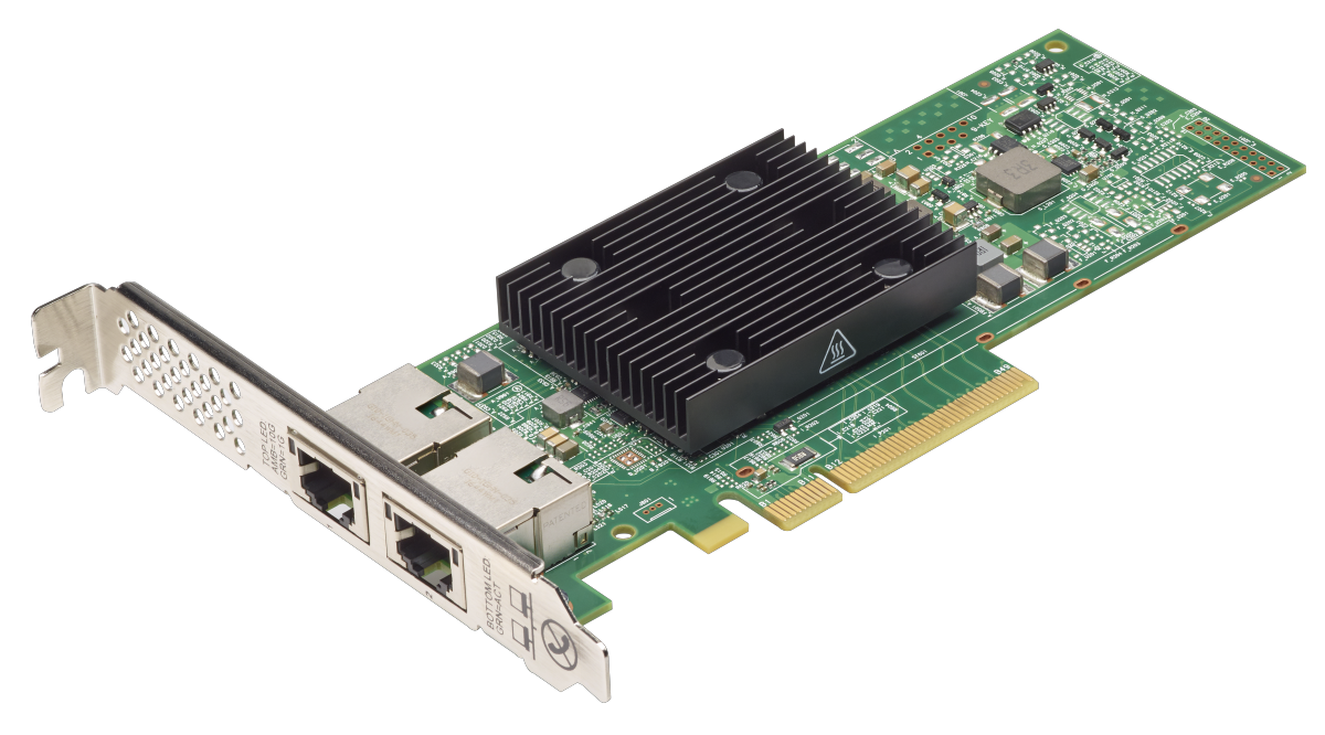 ThinkSystem Broadcom NX-E PCIe 10Gb 2-Port Base-T Ethernet Adapter