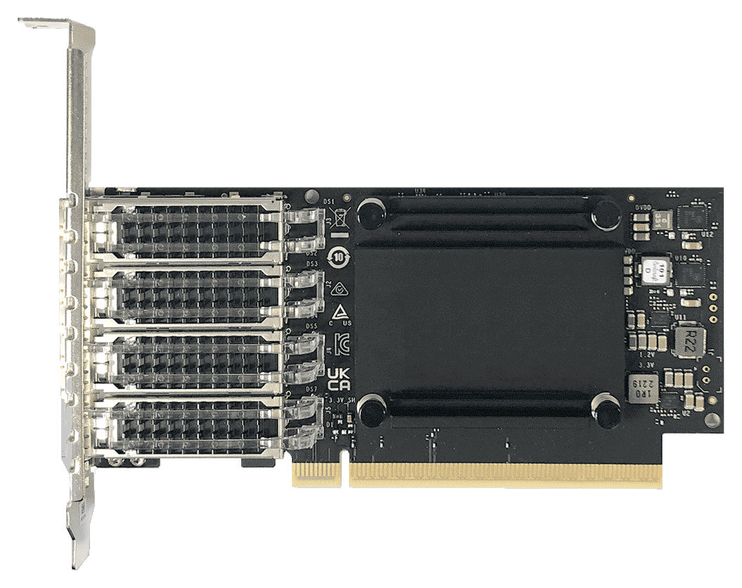 ThinkSystem NVIDIA ConnectX-7 10/25GbE SFP28 4-Port PCIe Ethernet Adapter