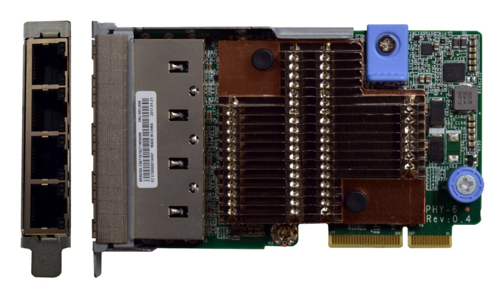 ThinkSystem 10Gb 4-port Base-T LOM