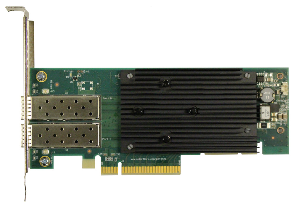 ThinkSystem Solarflare X2522-Plus 10/25GbE SFP28 2-Port PCIe Ethernet Adapter