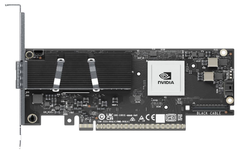 ThinkSystem NVIDIA ConnectX-8 8180 XDR/800Gb OSFP PCIe Gen6 x16 Adapter