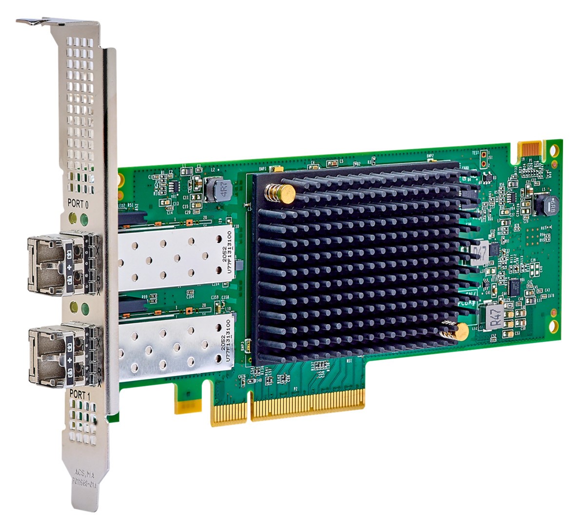 ThinkSystem Emulex LPe38102 64Gb 2-Port PCIe Fibre Channel Adapter
