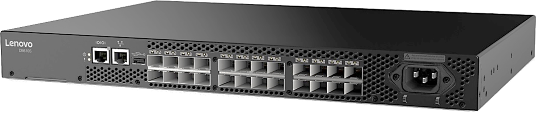Lenovo ThinkSystem DB610S 32Gb FC SAN Switch