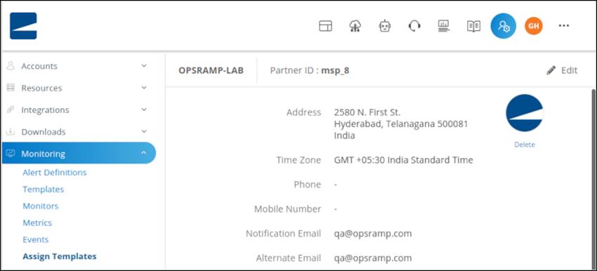 Assign Templates