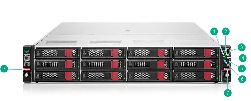 A computer server with red and black buttons
AI-generated content may be incorrect.