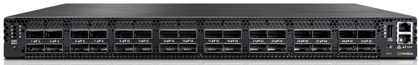 NVIDIA SN4700 400GbE Managed Switch