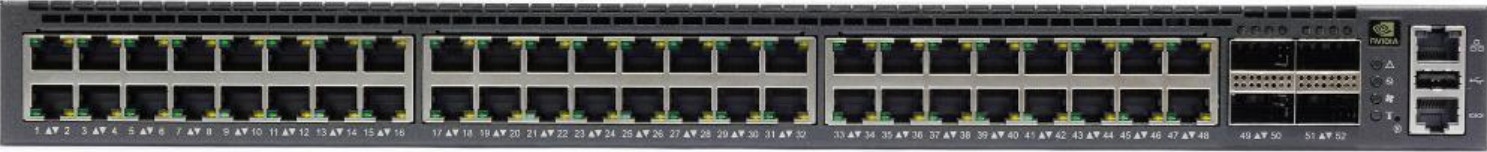Front view of the NVIDIA SN2201