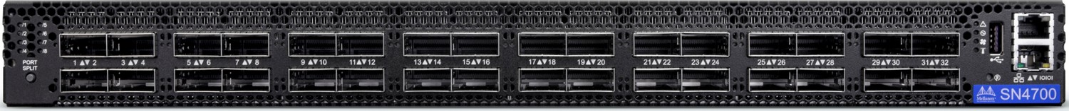 Front view of the NVIDIA SN4700