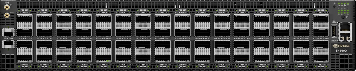 Front view of the NVIDIA SN5400