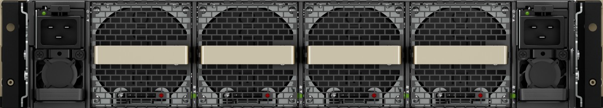 Rear view of the NVIDIA SN5400