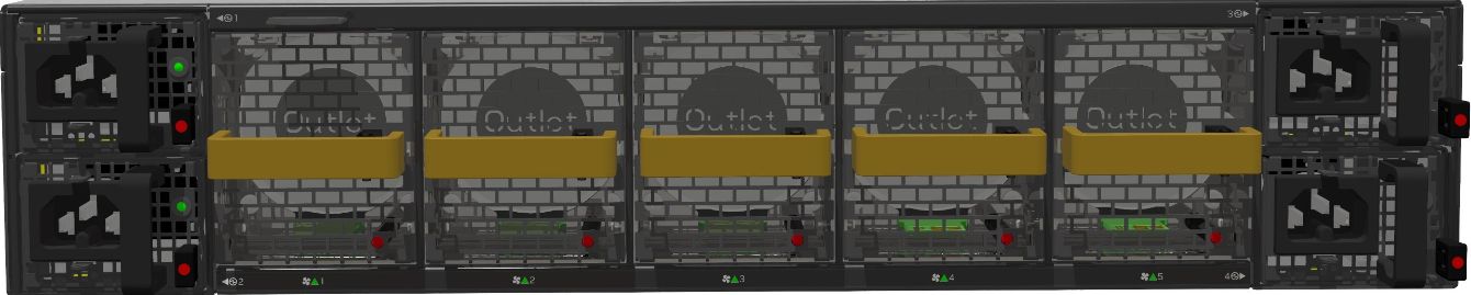 Q3200-RA rear view