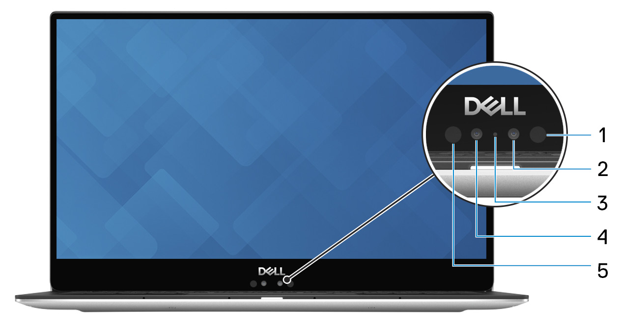 Image: Display view of the XPS 13 9370