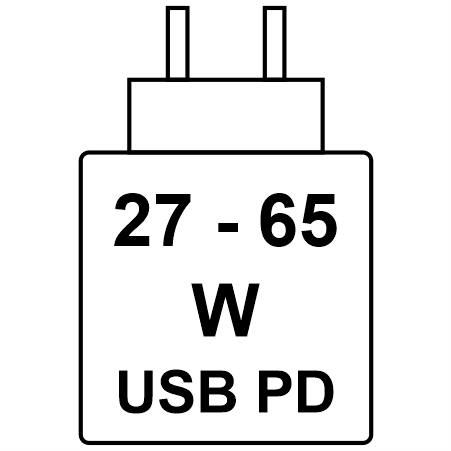 Pictogram for power charging requirements
