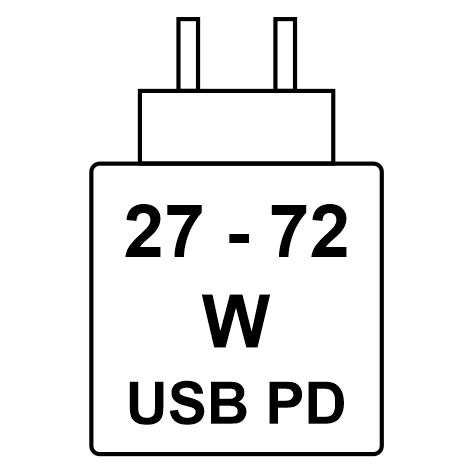 Pictogram for power charging requirements