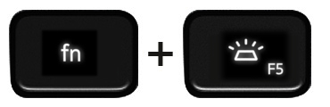 Function and F5 keys