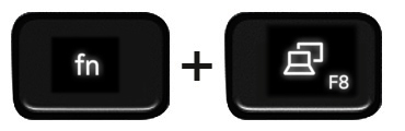 Function and F8 keys