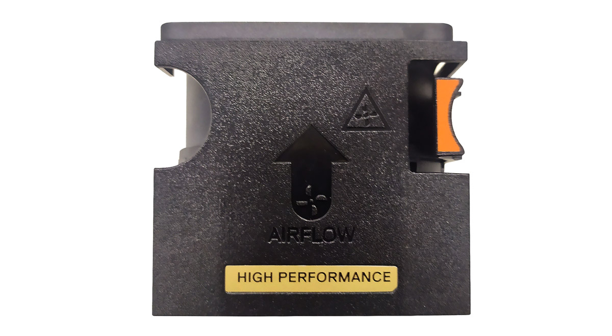 This image shows Very High performance fan