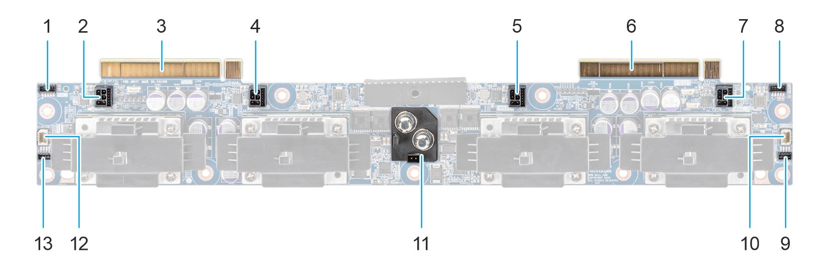 This image shows the PDB board.