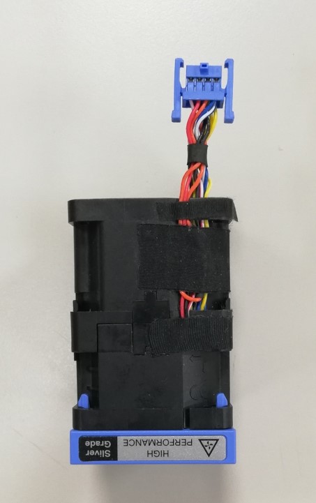 This image shows the High performance fan