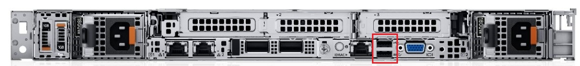 R6615 Rear USB.