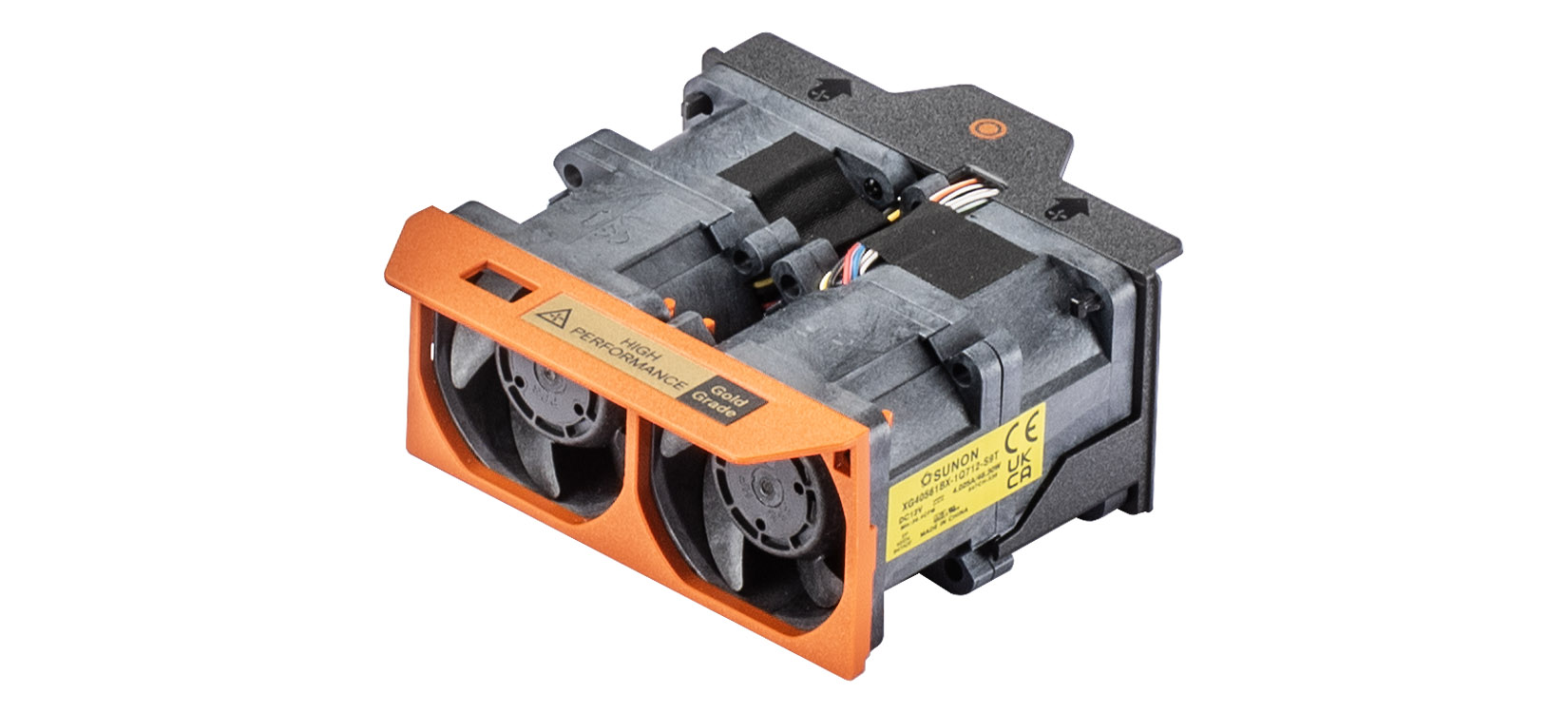 This image shows the high performance (Platinum grade) fan