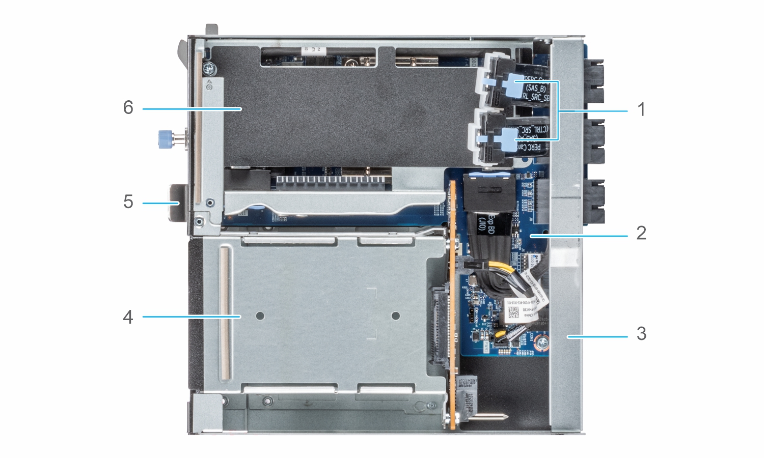 This image shows inside view of expander module.
