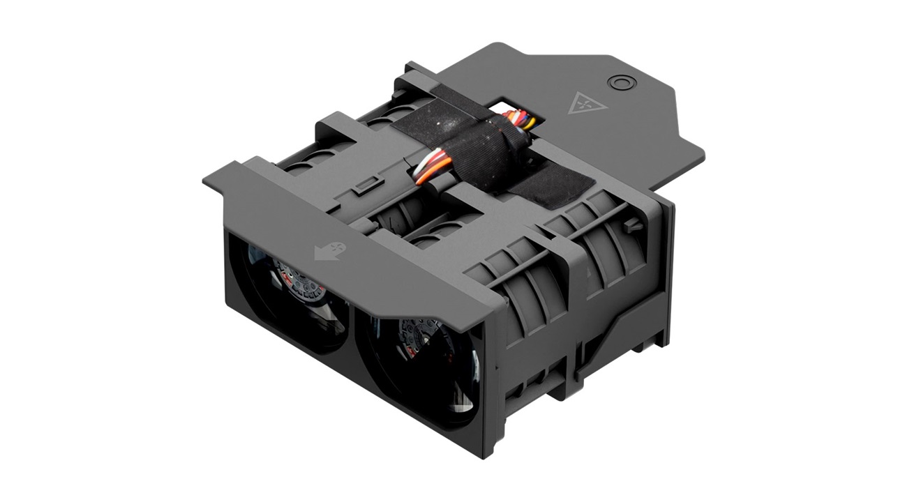 This image shows the CPU fan