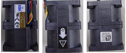 This image shows the Very High Performance (VHP) cabled cooling fans
