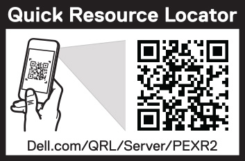 This image shows the QRL for PowerEdge XR2