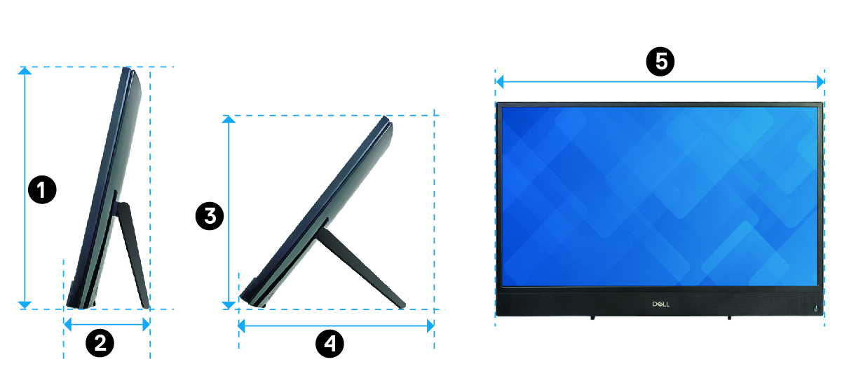 Image: System dimensions of your with an easel stand