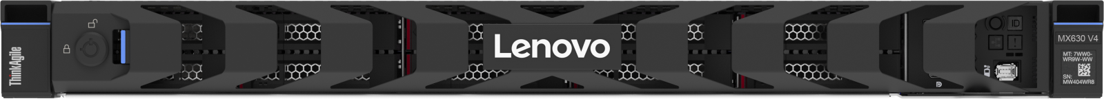 Lenovo ThinkAgile MX630 V4 with 2.5-inch drive bays